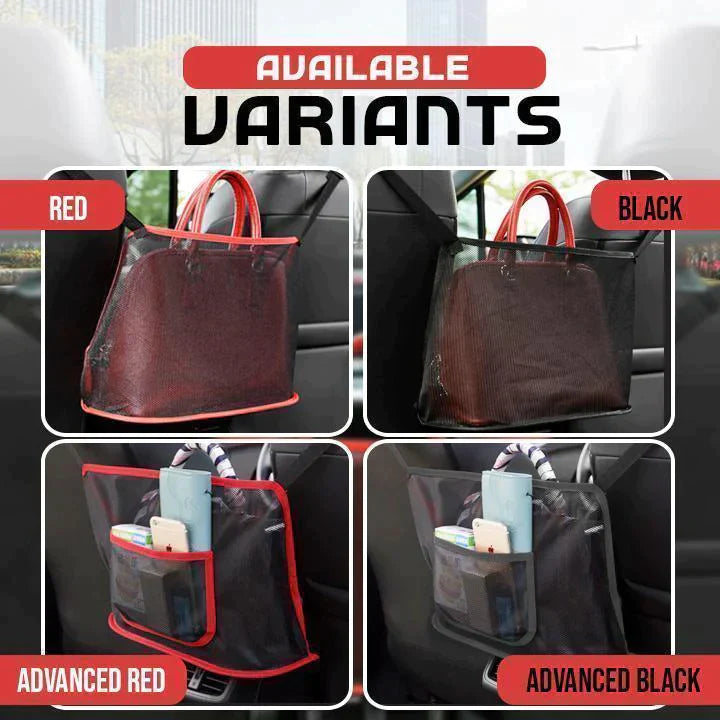 Sac à main de voiture à pochette en filet-6