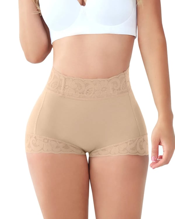 Femmes dentelle classique usage quotidien corps Shaper bout à bout culotte lissage slip