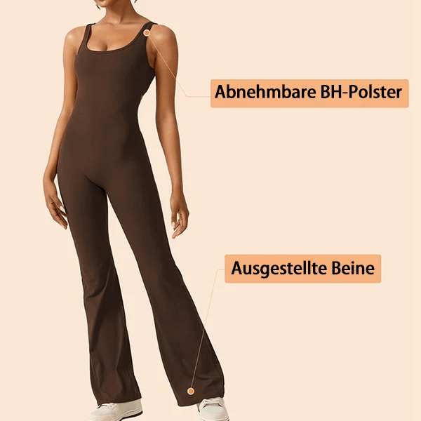 🔥Robe une pièce sexy dos nu, bas rétréci, yoga une pièce.
