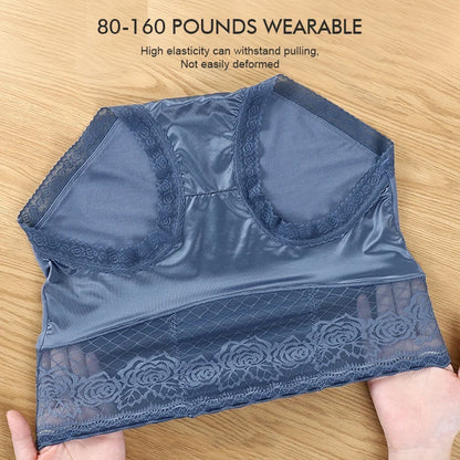 Achetez-en 1, obtenez-en 2 gratuitement🌸Culotte en dentelle à taille haute avec protection latérale contre les fuites