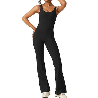 🔥Robe une pièce sexy dos nu, bas rétréci, yoga une pièce.