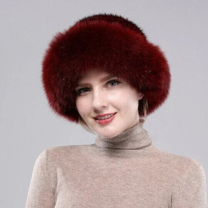 Bonnet d'hiver en fourrure pour femme 🔥Achetez-en 2, livraison gratuite🔥