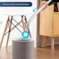 Ensemble de brosse de toilette à tête de brosse de rechange jetable