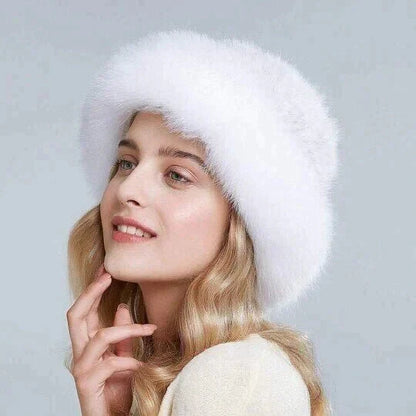 Bonnet d'hiver en fourrure pour femme 🔥Achetez-en 2, livraison gratuite🔥