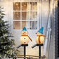 Vente de Noel - Lampe bonhomme de neige solaire et étanche