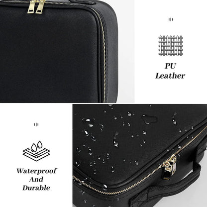 Trousse de Maquillage de Voyage avec Miroir LED Lumineux 💗Livraison gratuite
