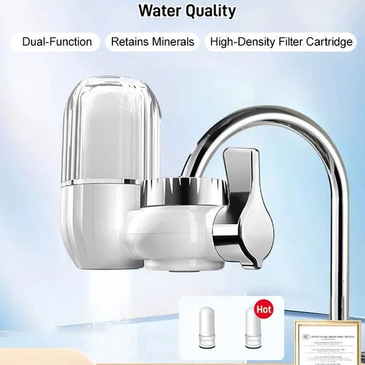 50% de rabais 💓--Purificateur d'eau du robinet de rayonnement de filtration à 5 couches