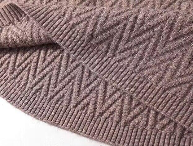 🎊 Vente de Noël -49% de réduction - Pull à demi-col roulé de la longueur de la longueur féminine