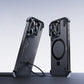 Coque de Protection en Métal Magnétique Anti-Chute pour iPhone