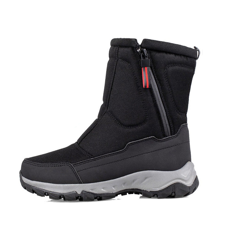 [Cadeau d'Hiver] Bottes de Neige Chaudes Doublées en Fausse Laine Imperméables Anti-dérapantes