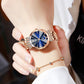 Montre Étoile et Lune à La Mode pour Femmes
