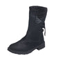 Bottes Chaudes à Pieds Larges Pour Femmes, Automne Et Hiver